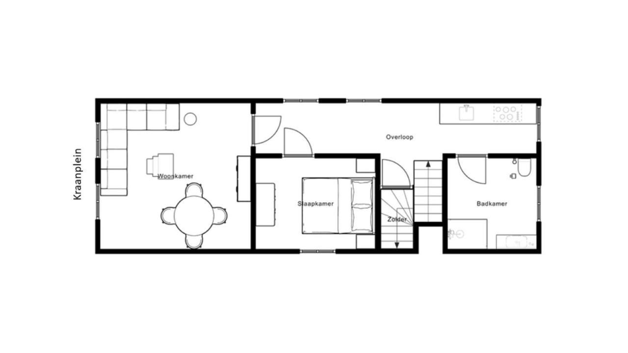 Drie Wijzen Apartment Zierikzee Luaran gambar